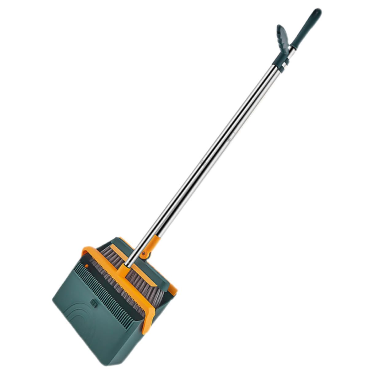 FOMIYES 1Set Long Handle Broom and Dustpan Set Heavy Duty Indoor Broom with Dust Pan for Household Cleaning for Home Use