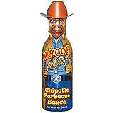 WHOOP Chipotle Grilling BBQ Barbecue Hot Sauce Cowboy BBQ Sauce – Try if you dare! – Perfect Gourmet Gift for the Wing Sauce Fan