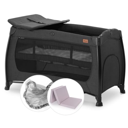 hauck Baby Reisebett Play n Relax Center Set mit Komfort Matratze und...