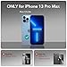 ESR für iPhone 13 Pro Max Hülle, Kompatibel mit MagSafe, Classic Hybrid Magnet Handyhülle iPhone 13 Pro Max Case Militärnorm Sturzschutz Kratzfeste Rückseite, Klar