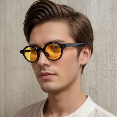 Round Retro Sunglasses for Women Men Hippie Sun Glasses UV400 Lens2