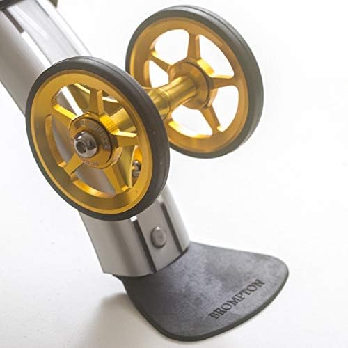 a c e Large Double Mudguard Roller for Brompton Lightweight Gold L-Doub-ROL-SP-GOL