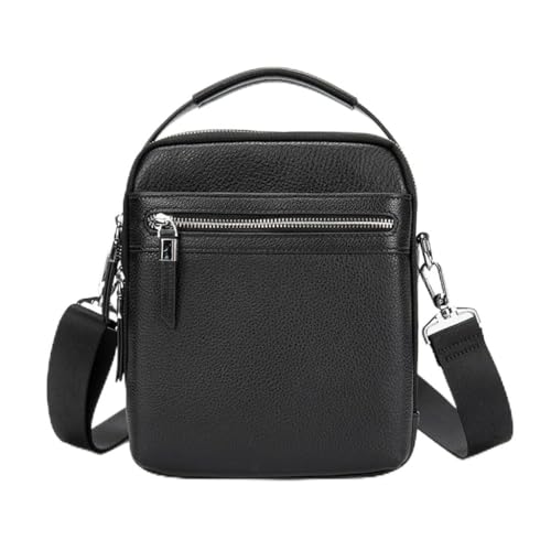Mini sac à bandoulière en cuir souple anti-encombrement fonctionnel