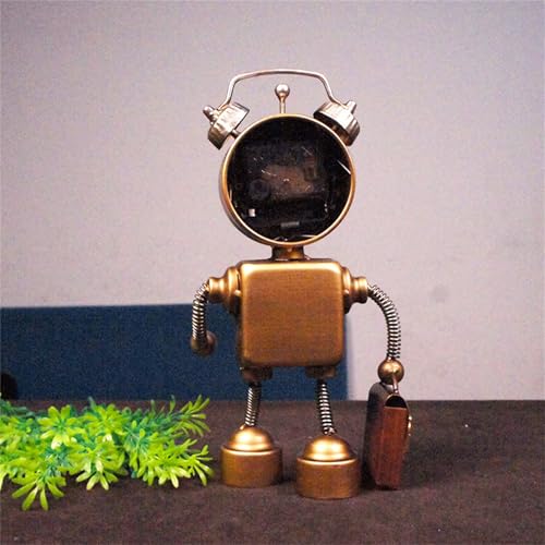 Reloj de escritorio decorativo analógico con acabado de precisión 7