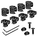 Bontok Pressure Switch Cable Guides, Light Pressure Switch Cable Clips Compatible with Mloc System-8 Pack(Black)