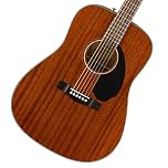 Fender FSR CD-60 Dreadnought V3 Acoustic Guitar in Mahogany with Walnut Fretboard, Great for Beginners.