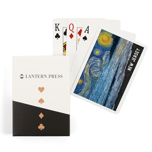 Baraja de Poker New Jersey Starry Night 52 Cartas