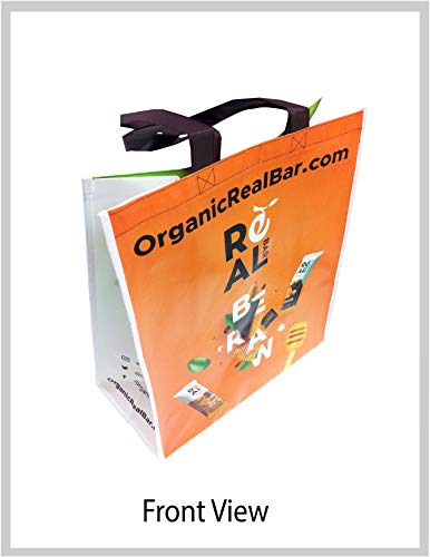 Organic Real Bar - 6 (Reusable Shopping Grocery Eco Friendly Compact Weather Proof Multi-Color Tote Bag #TOP1