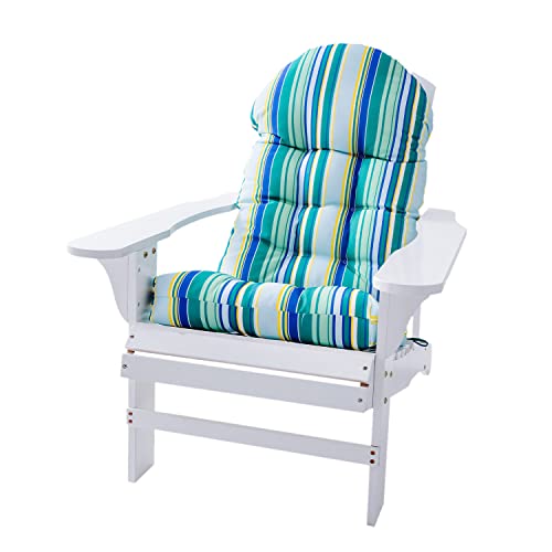 Enipate Weather Resistant Adirondack Chair Cushions High Back Indoor Outdoor Patio Tufted Thicken Lounge Cushion Seat Pads by Enipate - Used condition - US$37.37