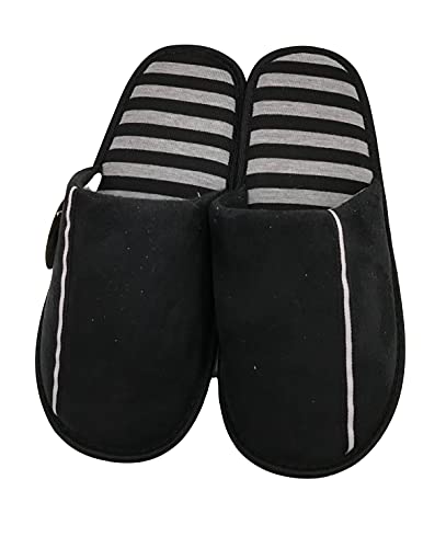 Chinelo Masculino pantufa de quarto premium (43a44, cinza)