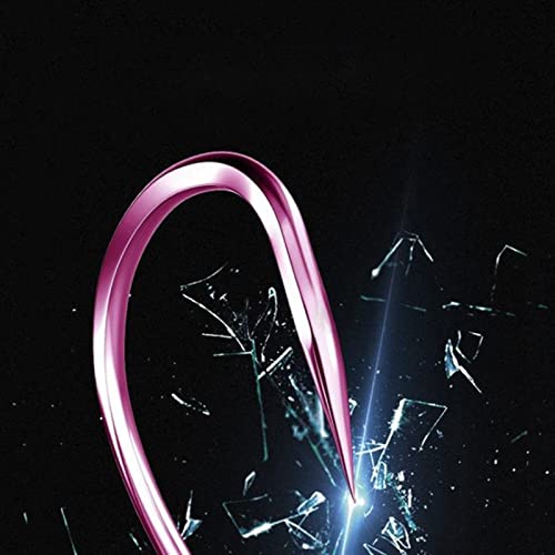 HNHYNSY Angelhaken 30 stücke fishinghook Legierung Stahl Stahl Karpfen Angeln Haken dünne Streifen buchstoffess… – Bild 5