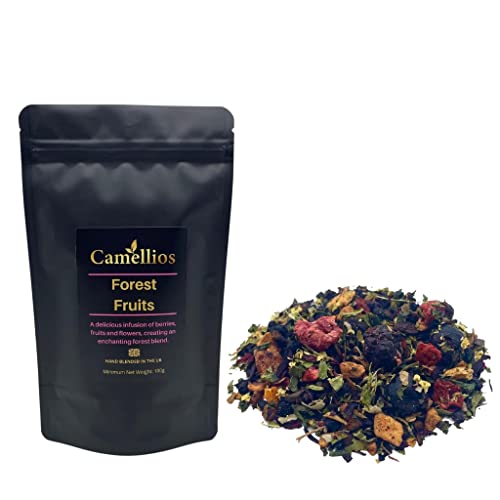 Thé Aux Fruits De La Forêt, Thé Aux Herbes En Feuilles Libres, Camellios (100g)