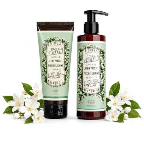 Panier des Sens Jasmine Body Wash &amp; Lotion Set 6.8 + 8.5 fl oz