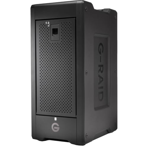 SanDisk Professional G-RAID Shuttle 8-Bay Thunderbolt 3 RAID Array with 160TB (8x 20TB) Removable HDD