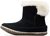 Isolierung: Kunstfell Sorel Out N About Bootie, Damen Kurzschaft Stiefel, Schwarz (Black 011), 36 EU