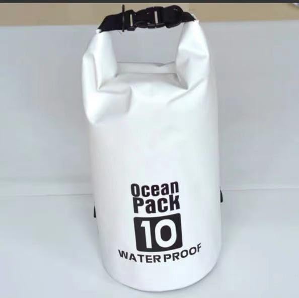 Mochila estanca 10L impermeable y plegable para actividades de buceo o pesca