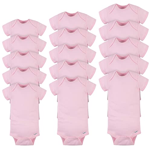 Image of Gerber Unisex Baby 15 Piece Onesies Bodysuit Multi Size Pack