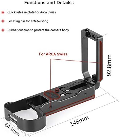 SMALLRIG Z6 Z7 L Bracket, L Plate for Nikon Z5 Z6 Z7 Z6 II Z7 II - 2258