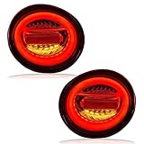 LZGBMNB Car Tail Light for VW Beetle 1998 1999 2000 2001 2002 2003 2004 2005, Rear Tail Lights Fog Light Brake Lamp Turn Signal Light Taillight Assemblies Replacement Accessories
