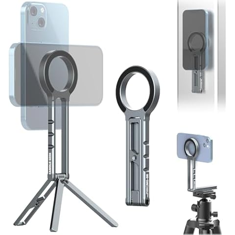 Magnetic Phone Tripod Stand Cover