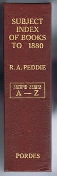Subject Index of Books to 1880