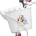 Pik&Roll Princesse - Bicicleta para niña, 14 Pulgadas, Color Rosa
