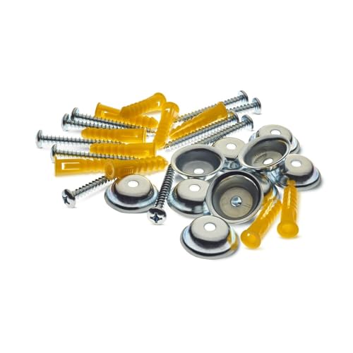 Steel/Plastic Pegboard Mounting & Spacer Kit for DuraBoard or 1/8 in. and 1/4 in. Pegboard, 15 Sets