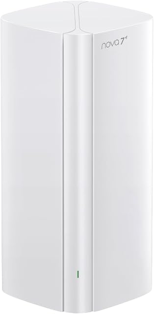 Tenda BE3600 Double bande WiFi 7 Système Mesh – Appui 160+ Dispositifs, 3* Ports Gigabit complets, MLO, 4K-QAM, Un itinérance sans couture, VPN, Internet Backhaul - ME3 Pro (1-Pack)