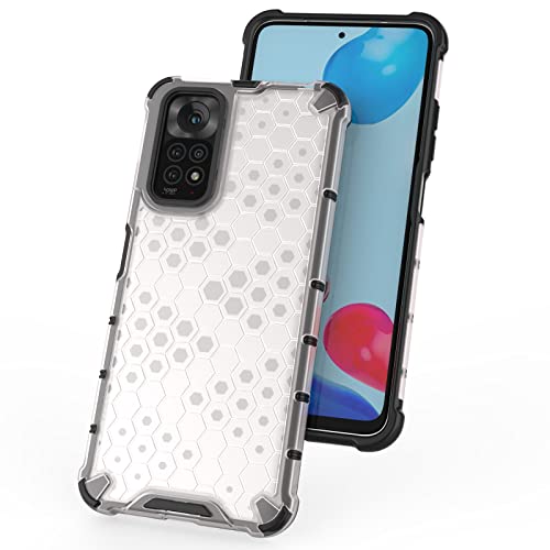 Image of Glasgow Back Case Cover Designed for Mi Redmi Note 11 / 11s - Transparent