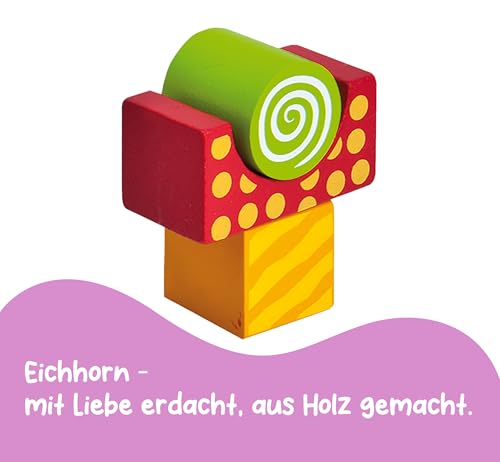 Mattoncini Colorati in Legno, 100002226, + 12 Mesi, 50 Pezzi in Una Scatola, Mattoncini con Stampa, in Legno di Betulla - Lego - Immagine 6