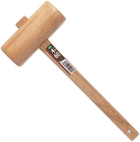 Japanese Carpenter Wood Hammer Mallet Kiduchi 30mm 11.8inch Material : Oak wood 232001