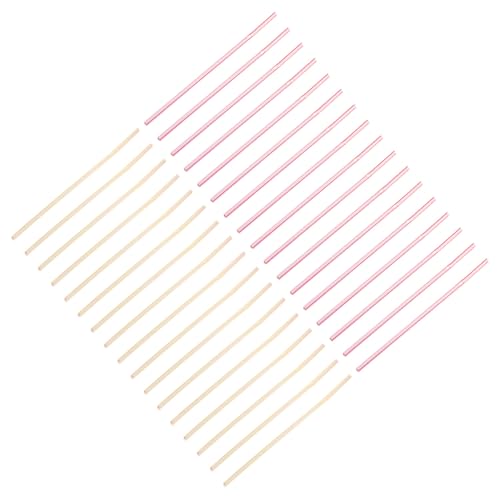 Abaodam 600 pitillos flexibles de plástico descartables miniatura 1