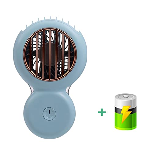 Fan New style Portable Mini Bladeless Fan Neck Fan 2000mAh USB Rechargeable Fan Mute Sports Rotatable Fans for Home… - Image 7