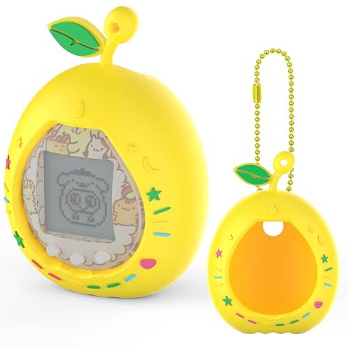 Evita arañazos en Tamagotchi Nano con esta funda de silicona amarilla