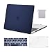 MOSISO MacBook Pro 15 inch Case 2019 2018 2017 2016 Release A1990 A1707, Plastic Hard Shell &Keyboard Cover &Screen Protector &Storage Bag Compatible Newly MacBook Pro 15 Touch Bar, Navy Blue
