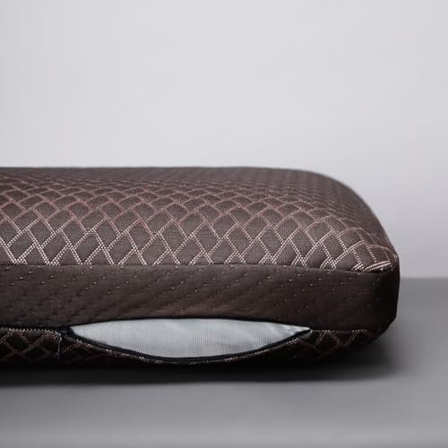 Image of LA VERNE Cooling Gel Infused Pincore Technology Breathable Memory Foam Pillow with 3S Rebound| Cool Gel Cervical Support for Neck & Shoulder Relief Orthopedic SleepingPillow (Pack of 1)