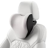 Feagar Cuscino per Auto in Memory Foam, Poggiatesta Ergonomico Collo