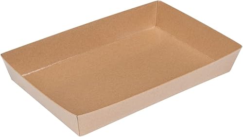 Miniatura 2 de Restaurantware Matsuri Vision - Bandejas de sushi grandes de 9 x 6 x 1.5 pulgadas, 100 cajas de embalaje de sushi a prueba de grasa, tapas se venden