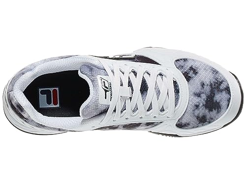 Fila Womens Volley Zone Pickleball Pickleball Sneakers Shoes - Black, White - Size 7.5 M4