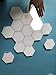 ALOVEWE Remote Control Hexagonal Wall Colorful Light, Modular Touch Sensitive Lights with USB Power, Creative Geometry Assembly LED Night Light Suitable for Iiving Room, Bedroom (8 pcs)