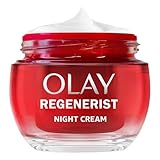 Olay Regenerist Night Cream - Anti-Wrinkle Face Cream and Skincare Face Moisturiser with Niacinamide and Peptides, Active Firming Formula that Firms, Restores, and Hydrates, Fragrance-Free, 50ml