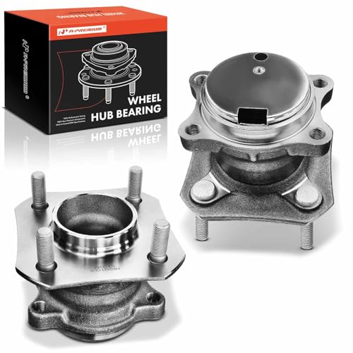 A-Premium 2 x Rear Wheel Bearing and Hub Assembly with 4-Lug Compatible with Nissan Sentra 2007-2012, L4 2.0L and 4-Wheel ABS Only by A-Premium - Used condition - US$40.81