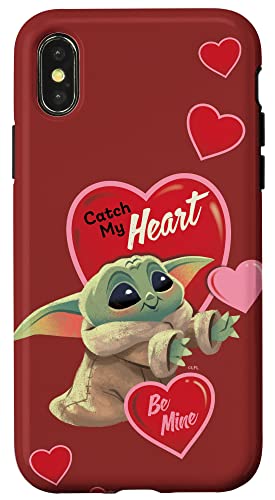 Coque iPhone X XS Star Wars Grogu protège des chutes les téléphones des fans