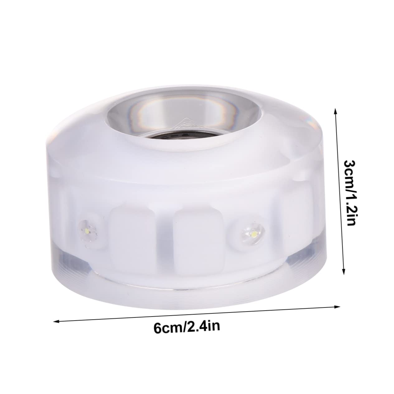 KICHOUSE 2 Pack Roller Skate Wheels Outdoor Skating Accessories Wheel Replacement for Ice Skates Skating Supply