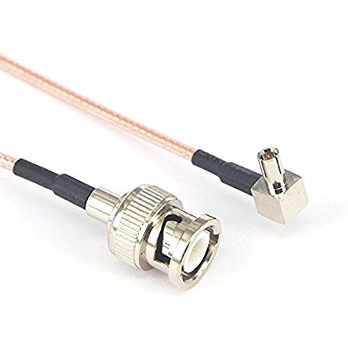 RF Cable Adapter BNC Male to TS9 Male Right Angle Coax Connector Pigtail 6 inch Ships from USA