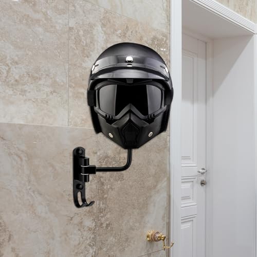 Soporte para moto negro de acero inoxidable ideal como estante de hogar 5