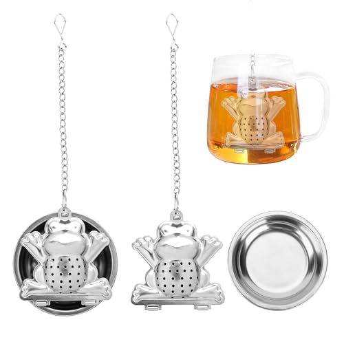 TOCCOOL 2PCS Frog Tea Infuser
