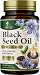Black Seed Oil Capsules, Max Potency Cold-Pressed 1000mg - Premium Nigella Sativa Black Cumin, Amazing Antioxidant Highest Thymoquinone, Non-GMO Supplement Pills by Natures Nutrition - 60 Capsules