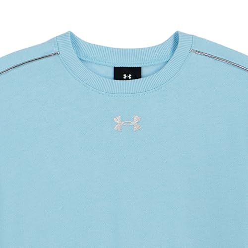 Image of Under Armour Girl's 2-piece Fleece Sweatshirt and Sweatpants Set, Soft & Comfortable