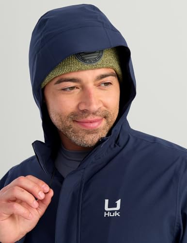 HUK Mens Storm Heavy Duty Rain Jacket 2.0, Waterproof, Windproof, Breathable Rain Coat for Fishing and Outdoor Activities4